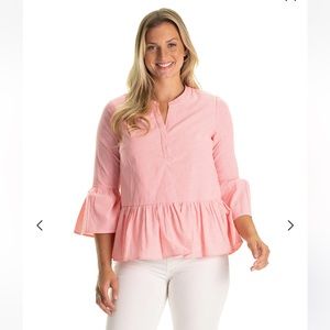 Duffield Lane Lita Coral Top - Brand new